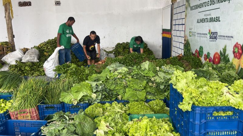 SEMANA POSITIVA: Programa de Aquisição de Alimentos beneficia agricultores e entidades em Porto Seguro